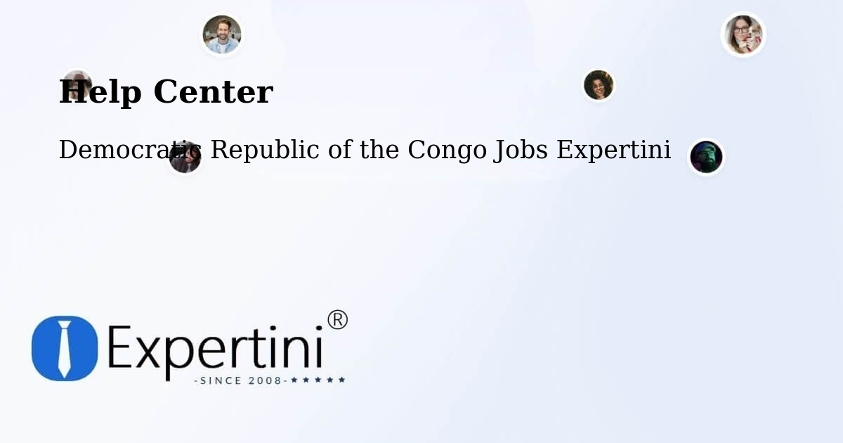 Help Center – Kongolo - Democratic Republic of the Congo Jobs Expertini