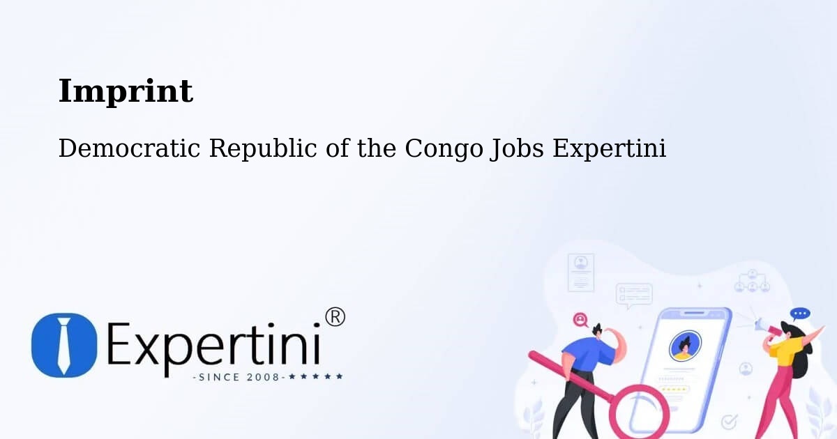 Imprint – Kongolo - Democratic Republic of the Congo Jobs Expertini